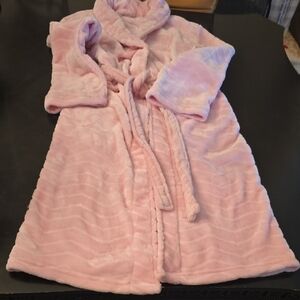 Cozy Pink Plush Robe